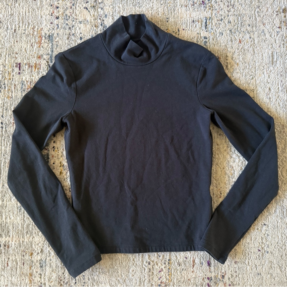 Abercrombie & Fitch Black Long Sleeve Top